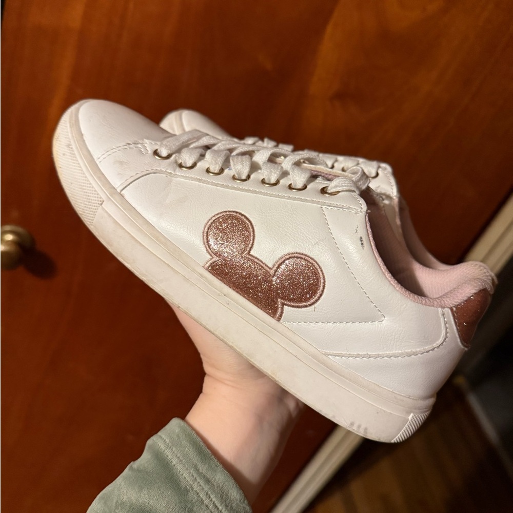 Disney Mouse Ear Rose Gold Sneaker